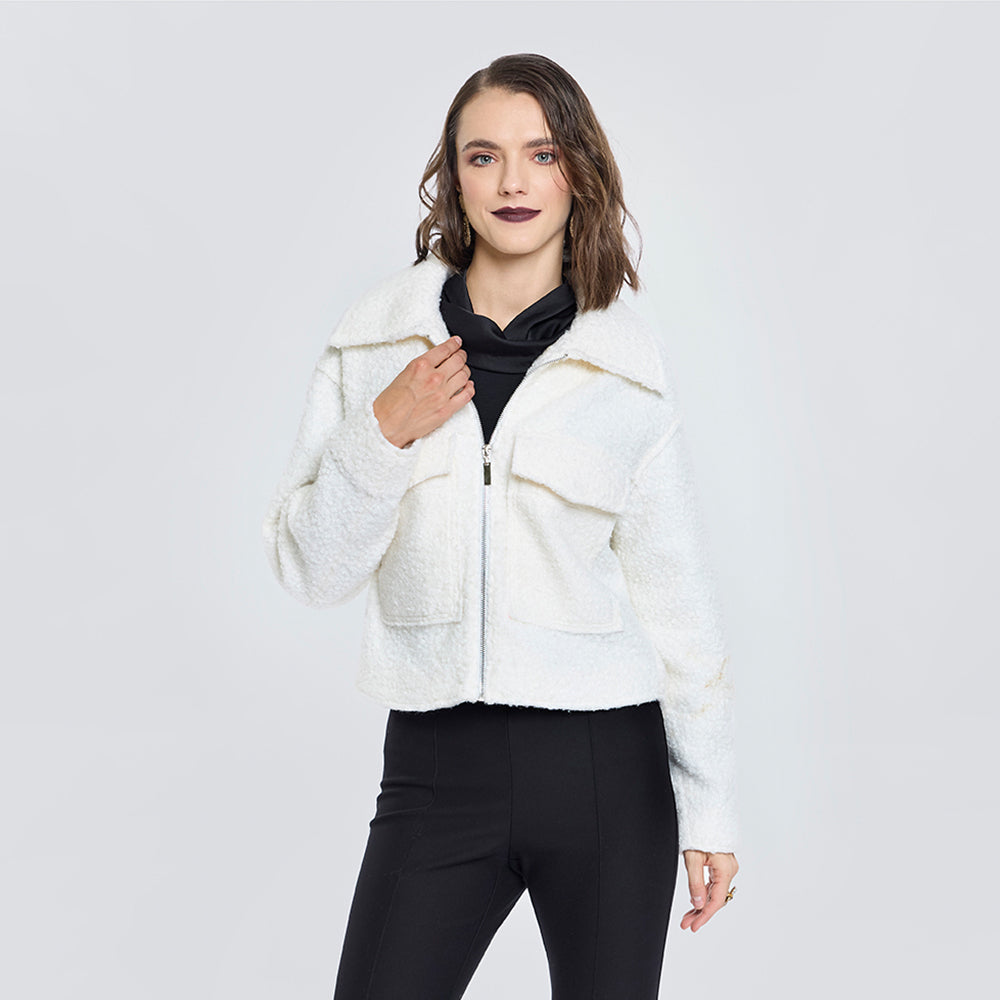 Chamarra Borrego Cargo Ver Chamarra Mujer Vanity