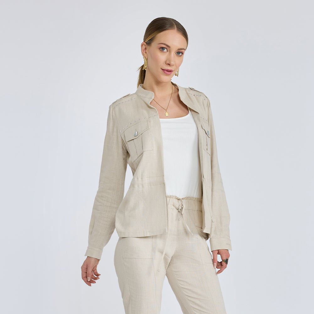 Chamarra Seashell Saharian Ver Chamarra Mujer Vanity