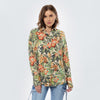 Camisa Oversize floreada