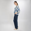 Blusa de flores corte amplio