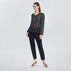 Blusa Traslúcida Lunares