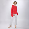 Blusa con manga batwing