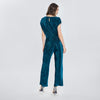 Jumpsuit Velvet (negro/ petroleo)
