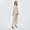 Blazer oversize con cinturón