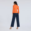 Blusa pliegues en hombros