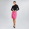 Falda de Punto Wrap