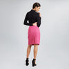 Falda de Punto Wrap
