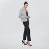 Saco jacquard negro