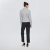 Saco jacquard negro