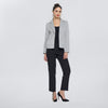 Saco jacquard negro