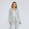 Blazer a Rayas Jackett