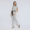 Jumpsuit Bow Floral