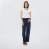 Pantalón wide de lino