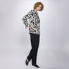 Blazer oversize animal print