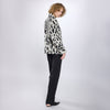 Blazer oversize animal print