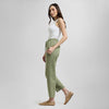 Pantalón verde cemento con moño
