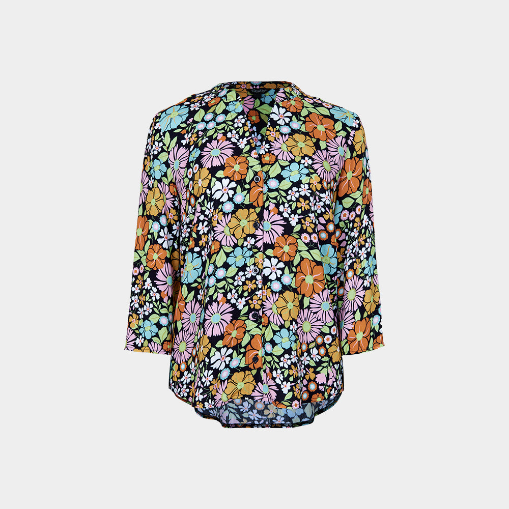 
                  
                    Blusa Estampado Floral 3/4
                  
                