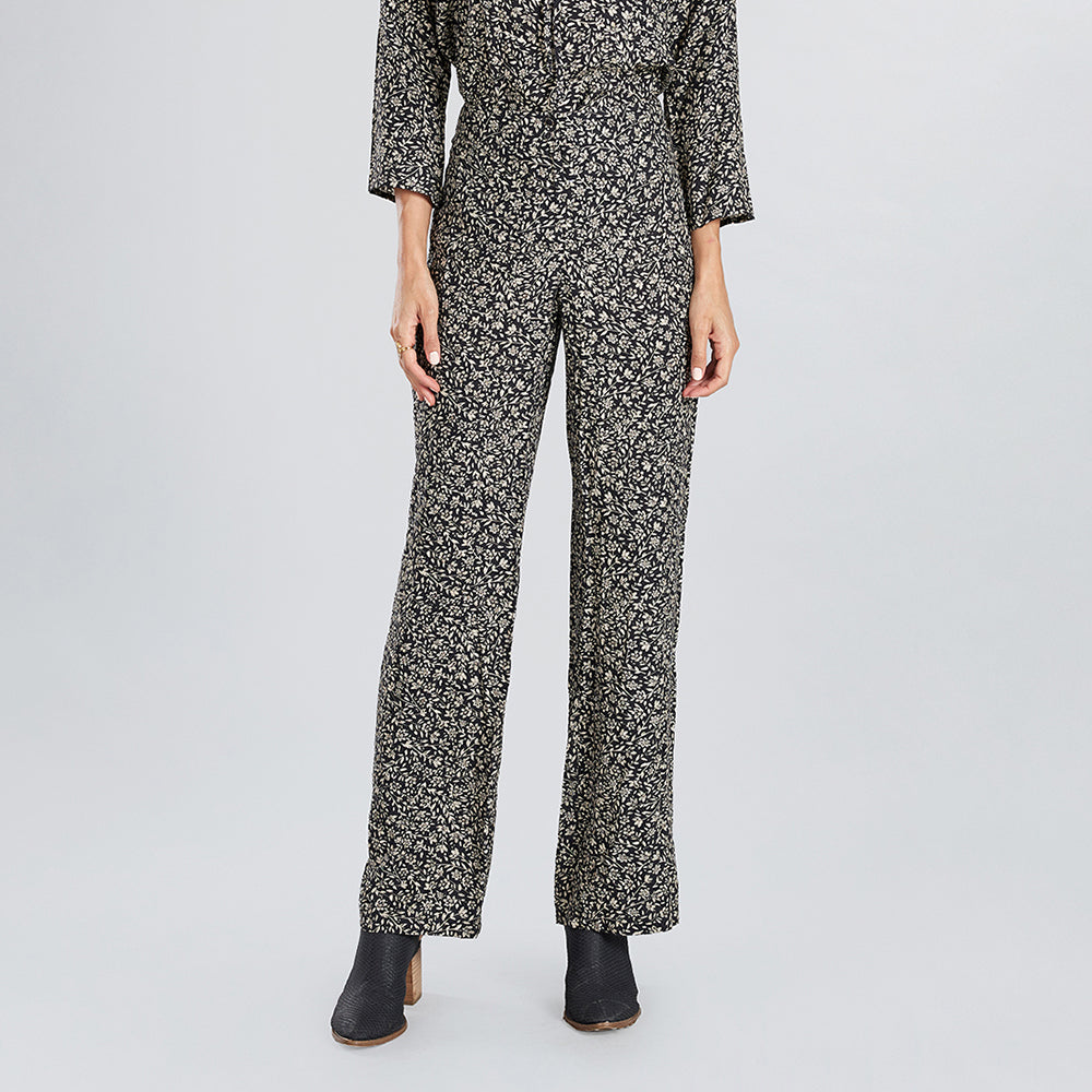 
                  
                    Pantalón Floral Recto
                  
                