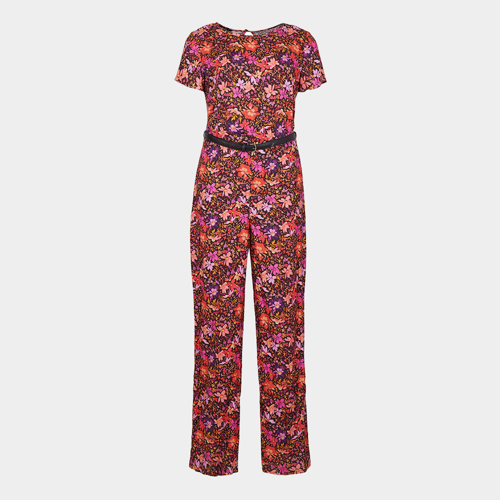 Jumpsuit Floral Cinturón