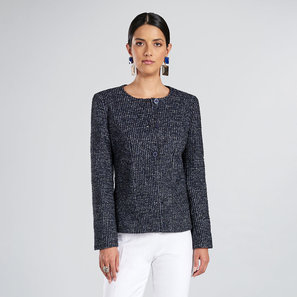 Saco Punto Jacquard