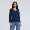 Blusa abierta de la manga