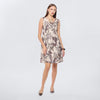 Vestido nature corte midi