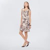 Vestido nature corte midi