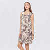 Vestido nature corte midi