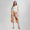 Pantalón ancho de tela fluida
