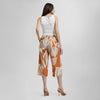 Pantalón ancho de tela fluida