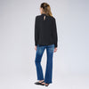 Blusa de pliegues