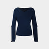 Blusa abierta de la manga