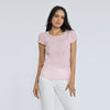 Blusa palo de rosa manga corta
