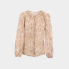Blusa estampado print manga 3/4