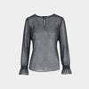 Blusa Traslúcida Lunares Gota