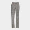 Pantalón print blanco y negro