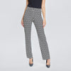 Pantalón print blanco y negro