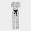 Jumpsuit Bow Floral