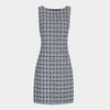 Vestido tipo tweed