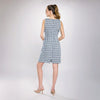 Vestido tipo tweed