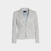 Saco jacquard negro