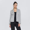 Saco jacquard negro