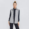 Chaleco houndstooth