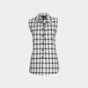 Chaleco houndstooth