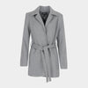 Abrigo gris oxford