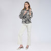 Chamarra en animal print