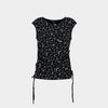 Blusa ajustada sin manga