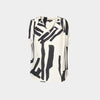 Blusa estampada sin manga