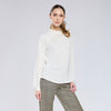 Blusa de cuello plisado
