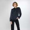 Blusa con pliegue